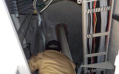 某県内高等学校　LAN設備工事